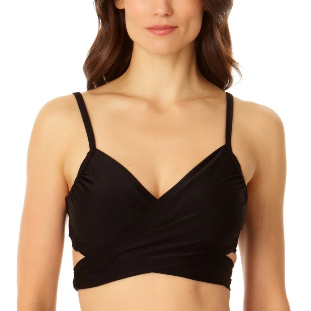 Women's Cross Front Bra Swim Top
